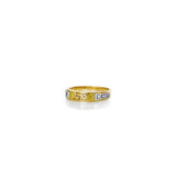 Amor Anillo Verde 14K Gold