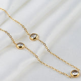 Gold Bezel Chain