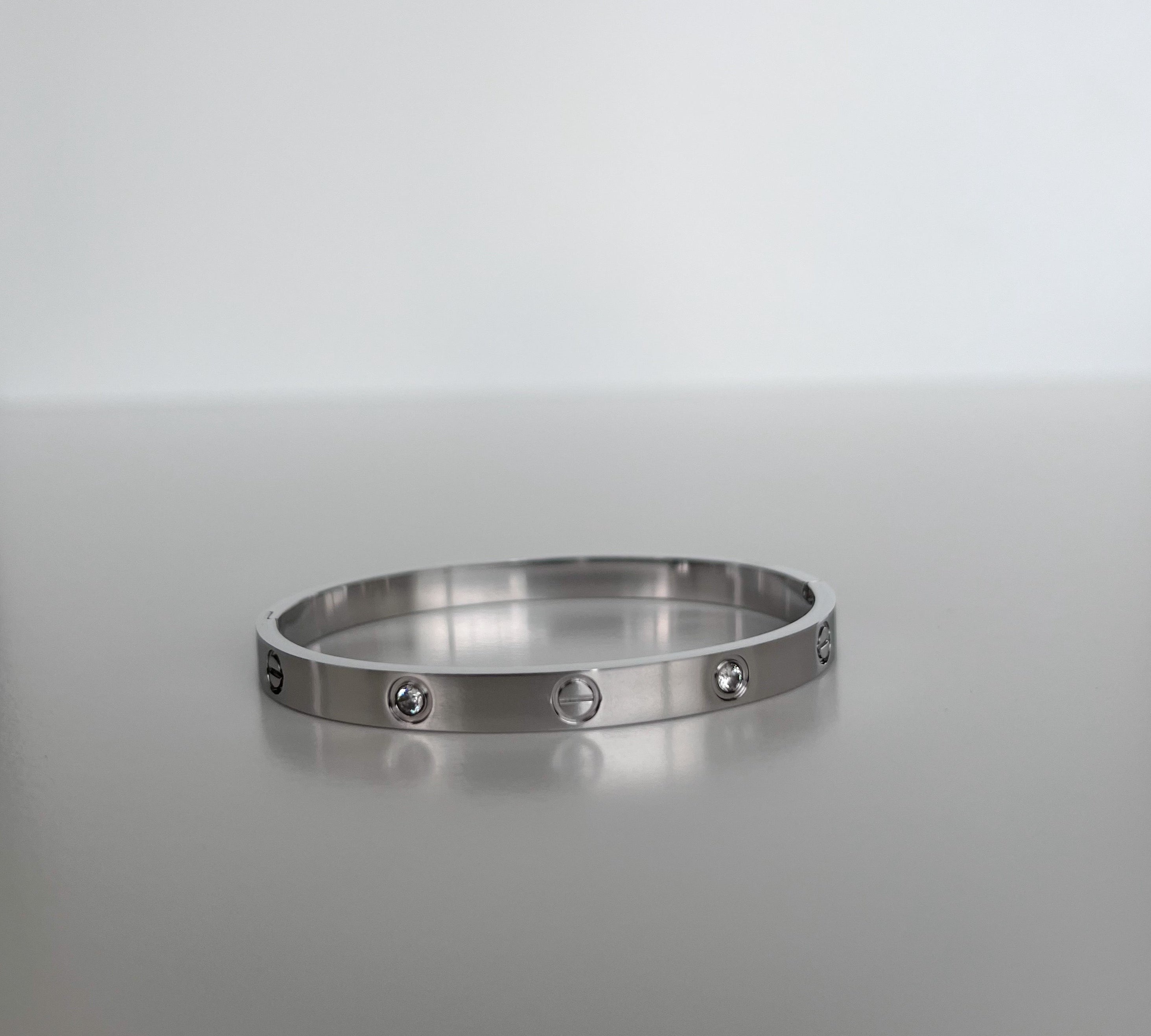 Stainless Steel Love Cuff