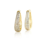 Gold Plated Shine Earrings