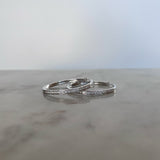 Medium Sterling Silver Hoops