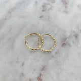 Mini Gold Plated Hoops