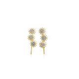 Tres Flores Earring