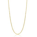 14K Gold Rope Chain - 2 mm